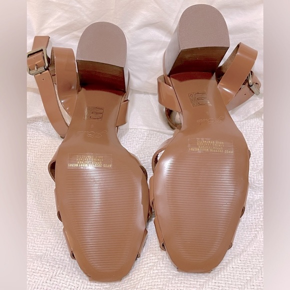 J.Crew NEW Fisherman pumps in shiny spazzolato leather sz 9 BE781 - Picture 7 of 7